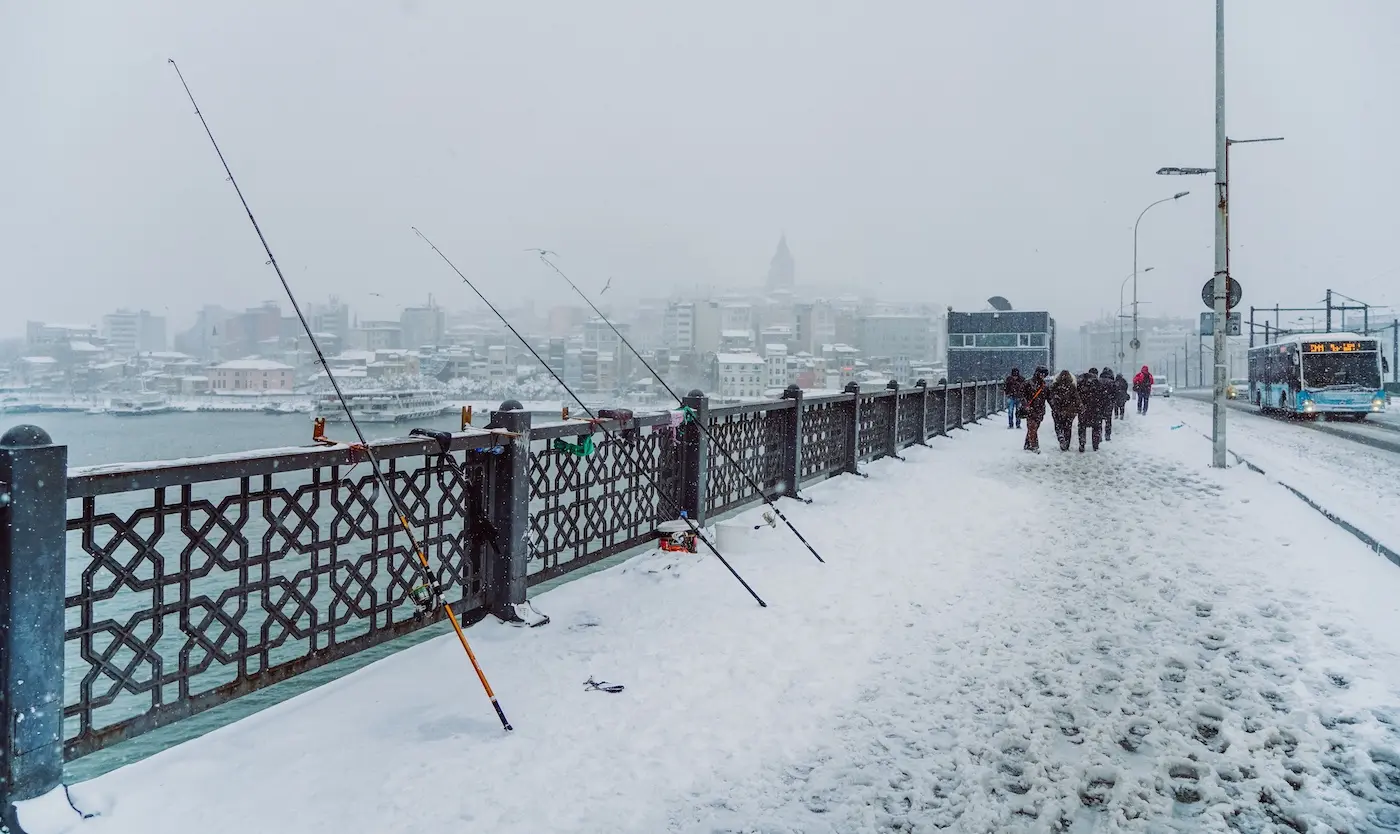 Istanbul in winter